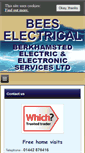 Mobile Screenshot of bees-electrical.com